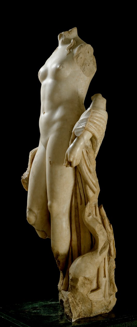 Diana, 2. yüzyıl (Mermer heykel) by Roman