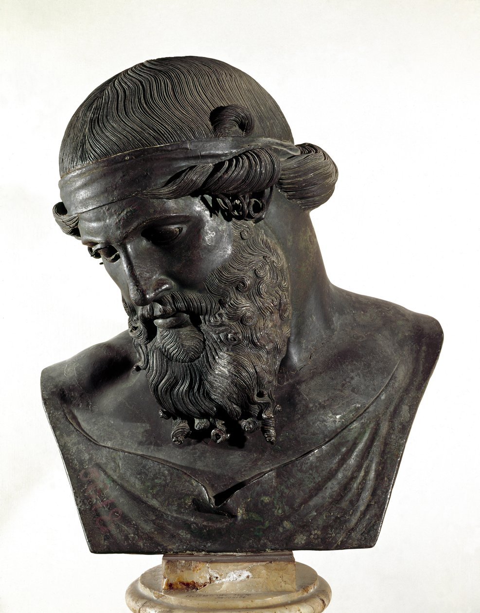 Dionysos (veya Platon veya dionysos rahip) (bronz büst by Roman