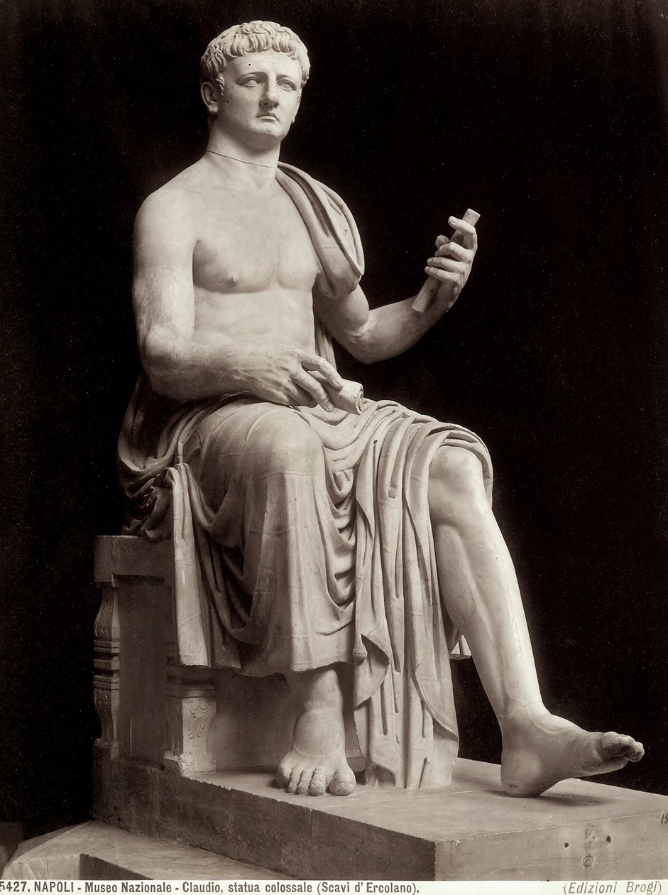 İmparator Claudius (mermer) by Roman