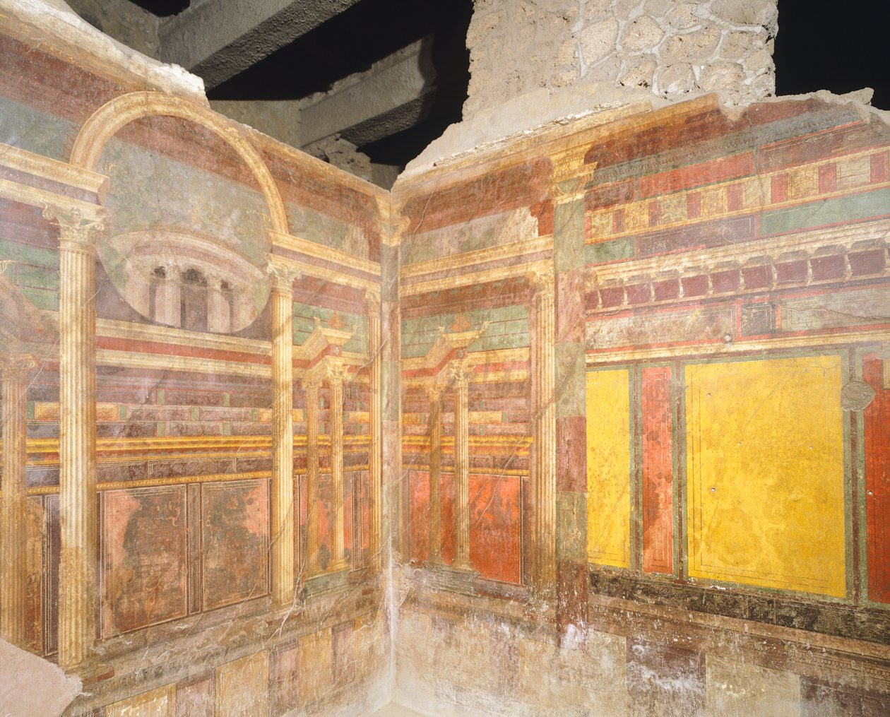 Villa of Mysteries, Pompeii, Campania, Roma Uygarlığı