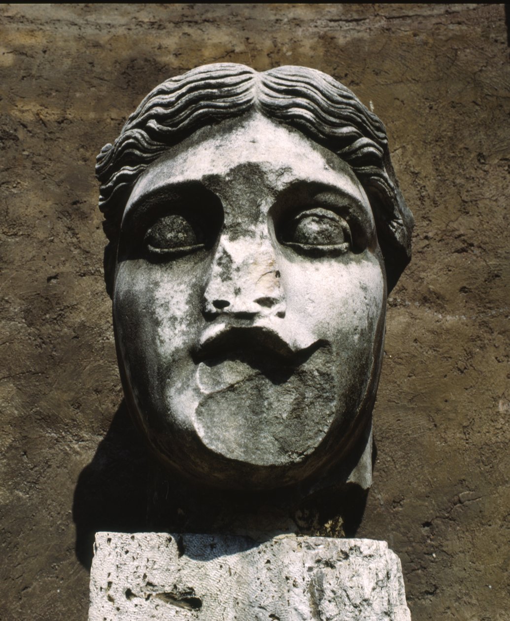 Bir heykelin başı, Ostia Antica, İtalya by Roman