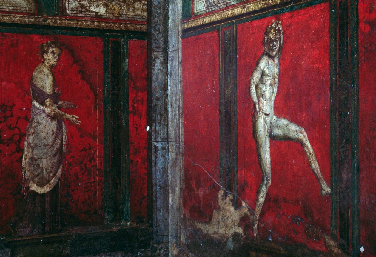 Dionysos kültünün başlama ayinleri, Villa Dei Misteri