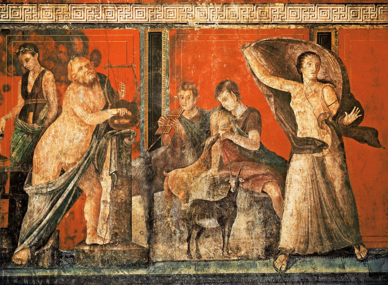 Dionysos kültünün başlama törenleri, Villa Dei Misteri