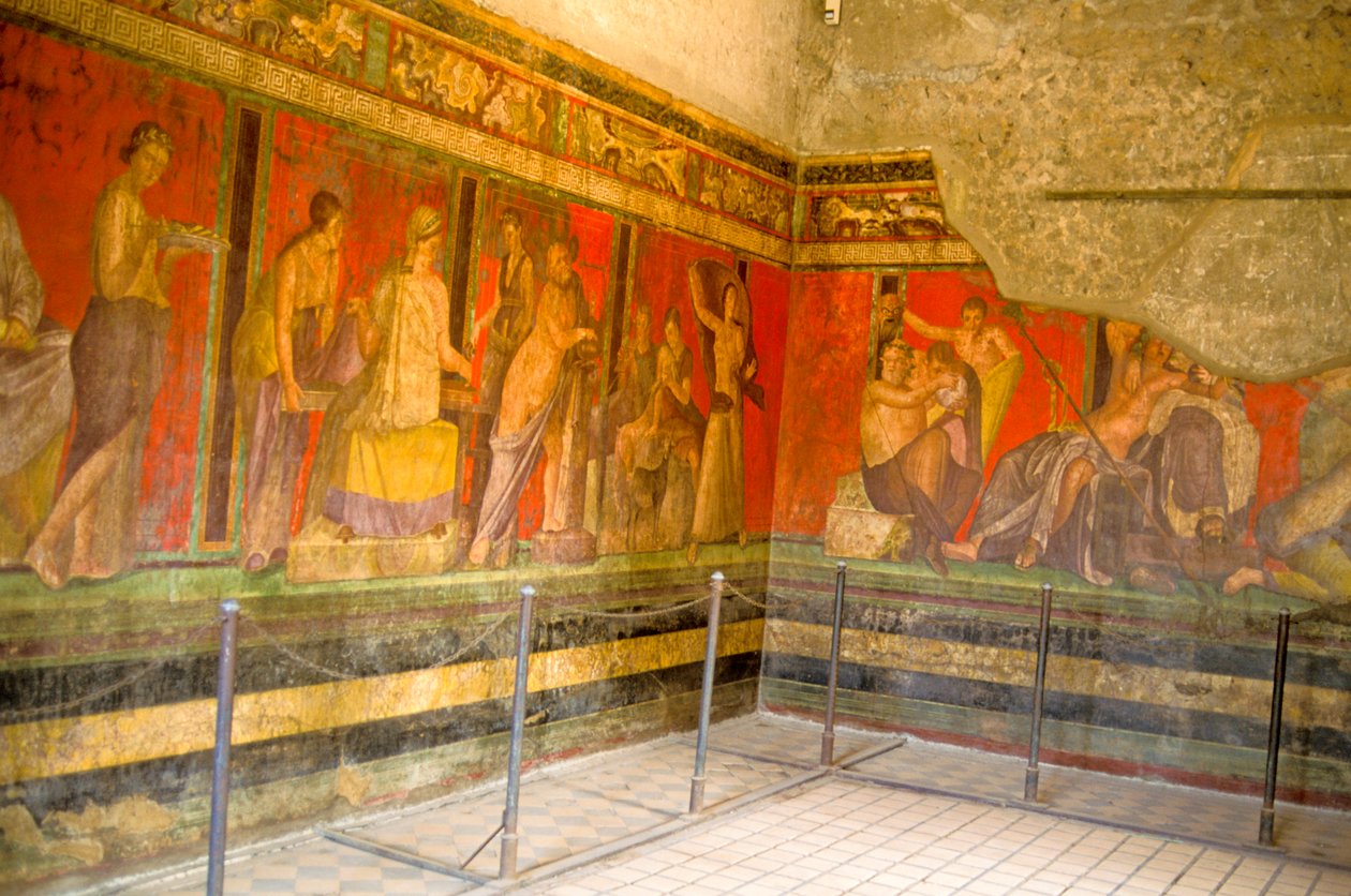 Dionysos kültünün başlama törenleri, Villa Dei Misteri