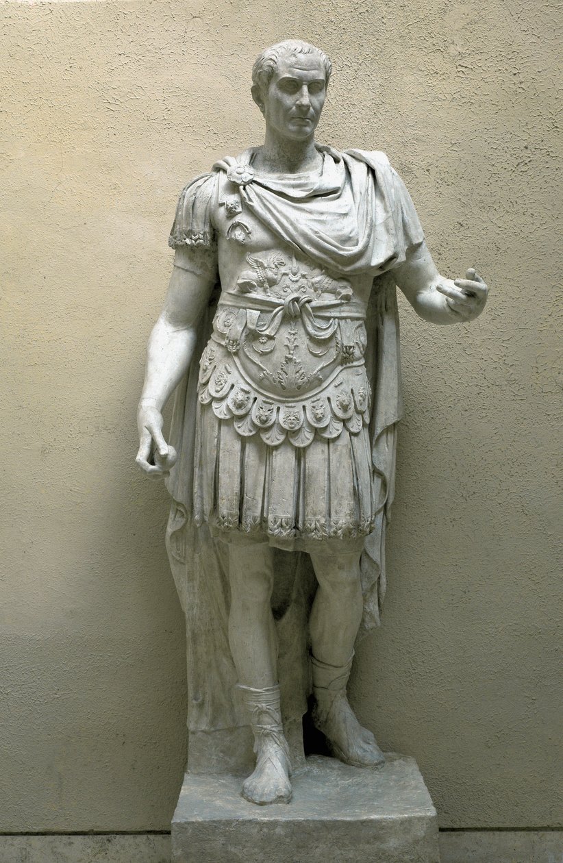 Jules Cesar (Julius Caesar) (MÖ 100-44) Heykel - Roma Medeniyeti Müzesi, Roma by Roman