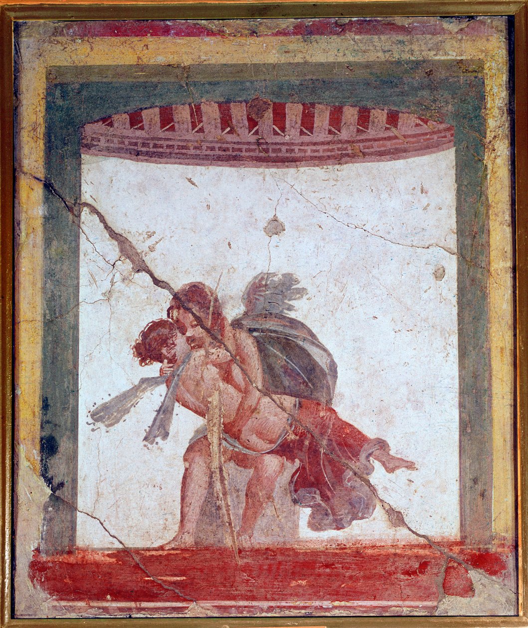 Aşk ve ruh (fresk, MS 60-80) by Roman