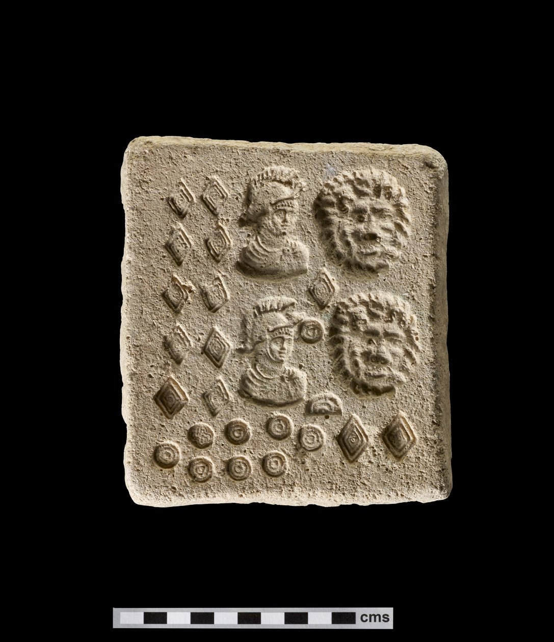 Uygulamalı figürler yapmak için kalıp, Kuzey Afrika (alçıtaşı) by Roman