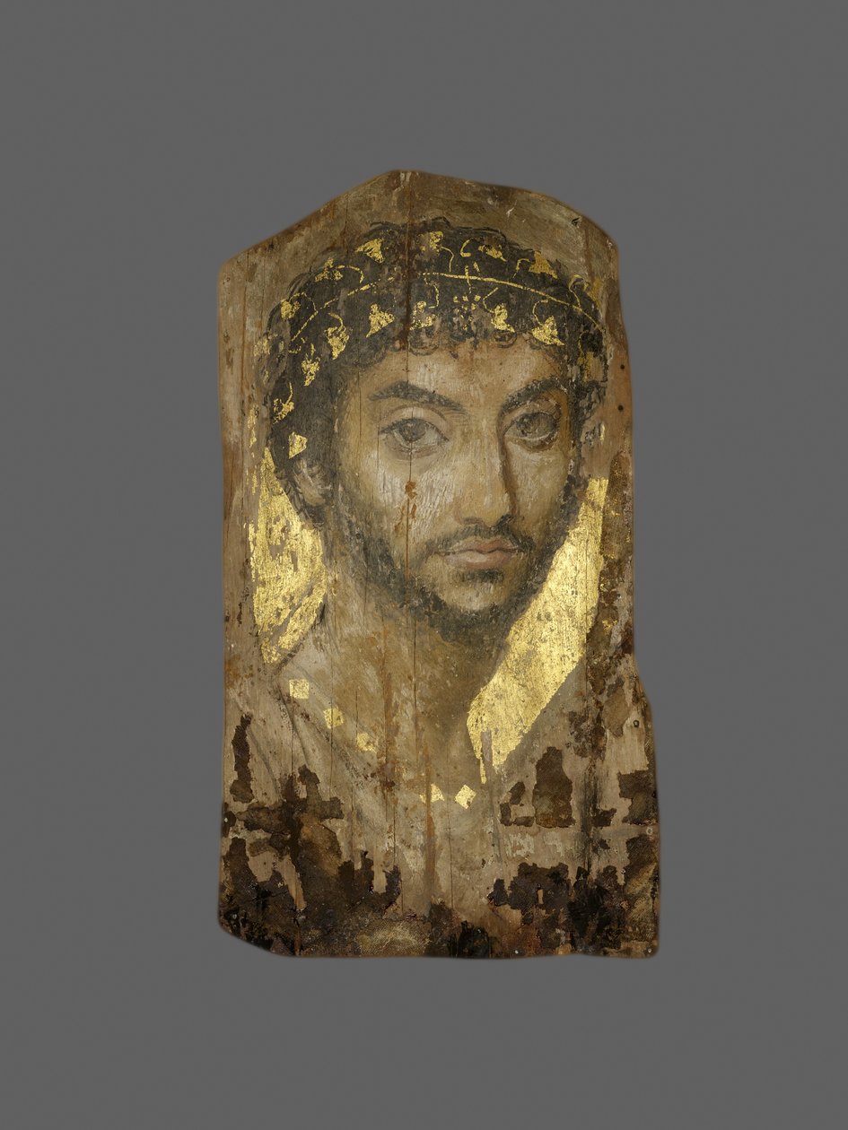 Bir adamın mumya portresi, Mısır, Fayum bölgesi by Roman