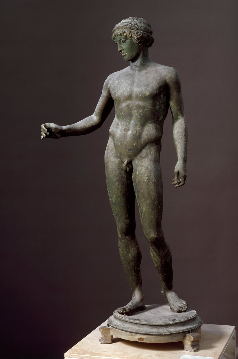 Roma Sanatı: “” Ephebe”” Pompei
