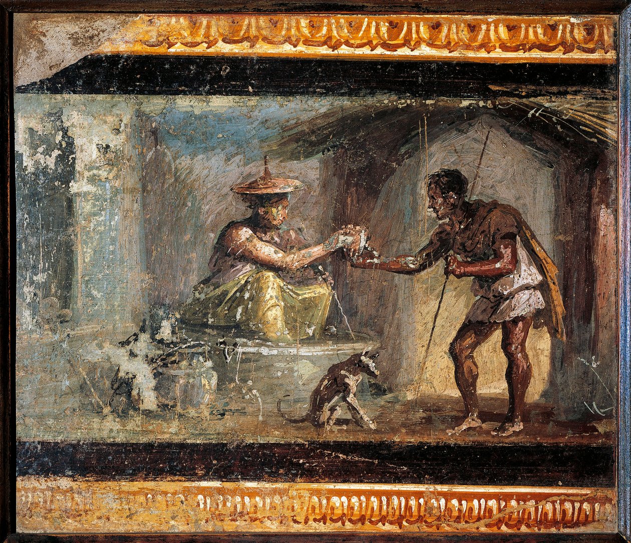 Roma Sanatı: “” Gezgin ve sihirbaz”” Pompei