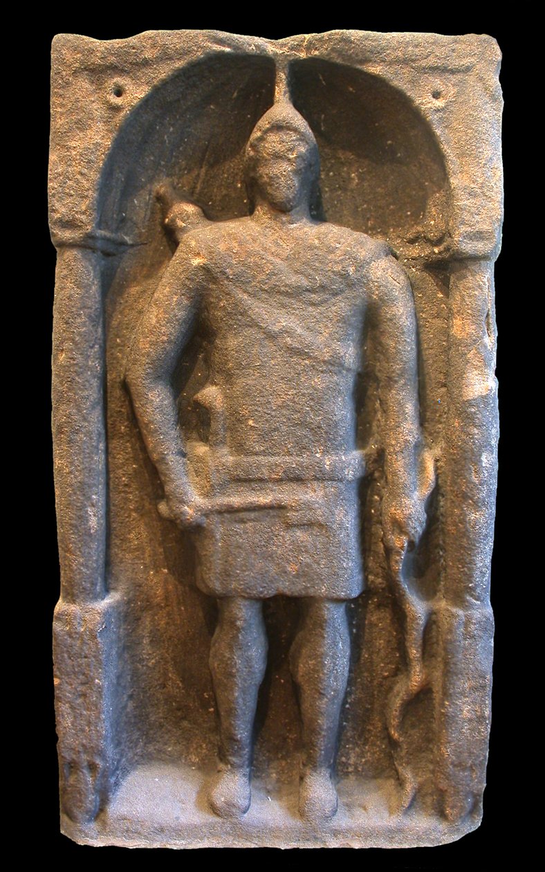 Hamialı (Suriyeli) bir Okçuyu betimleyen Roma Mezar Taşı, MS 125-40 civarı by Roman