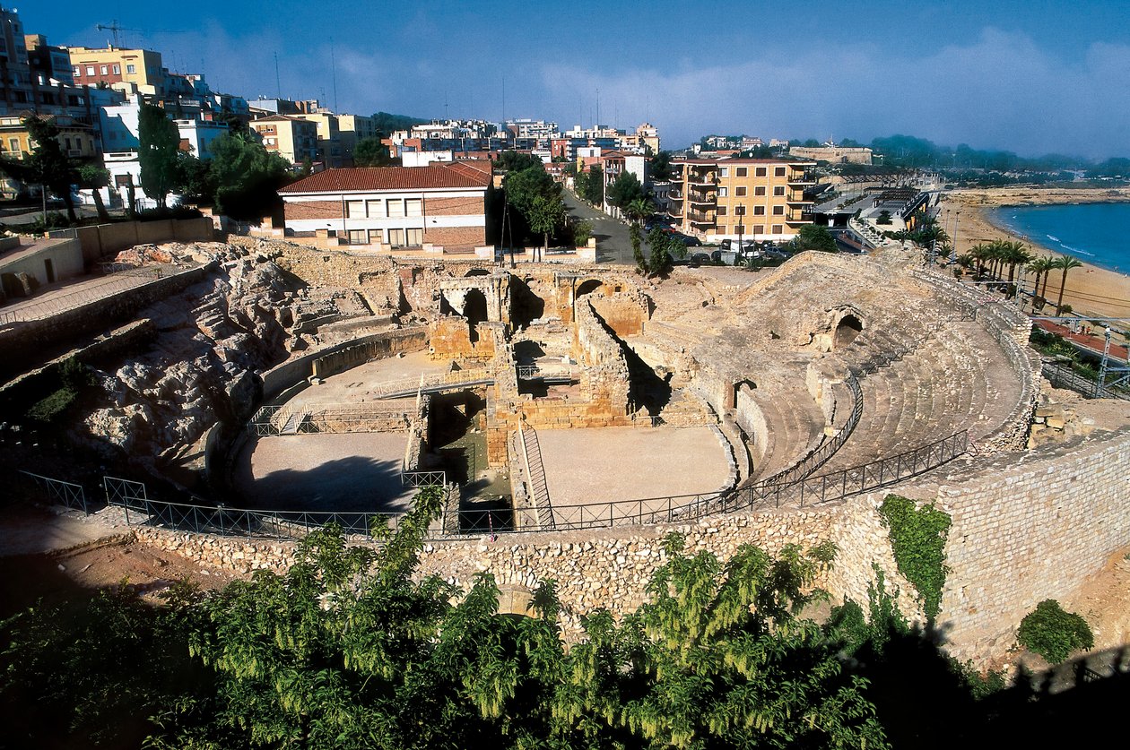 Roma amfitiyatrosu, Tarhun, Katalonya, İspanya by Roman