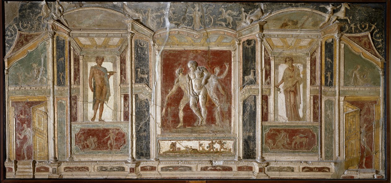 Roma sanatı: Dionysos grubu. 1. yüzyıl. Pompei