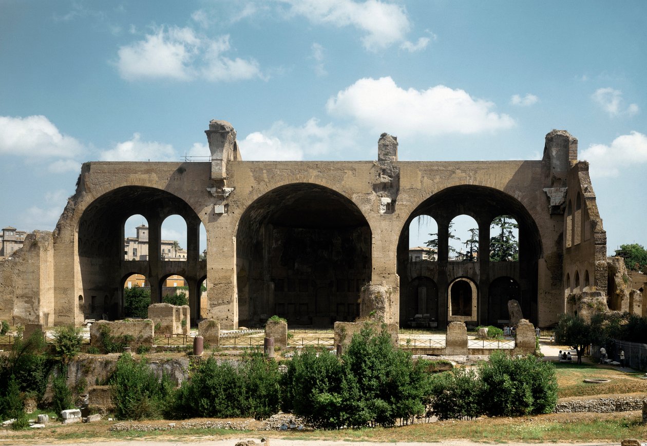 Roma sanatı: Maxence ve Konstantin Bazilikası