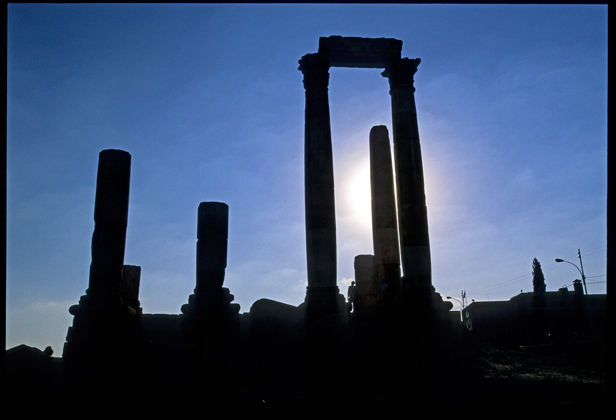 Roma kalıntıları, Amman, Ürdün, Orta Doğu by Roman