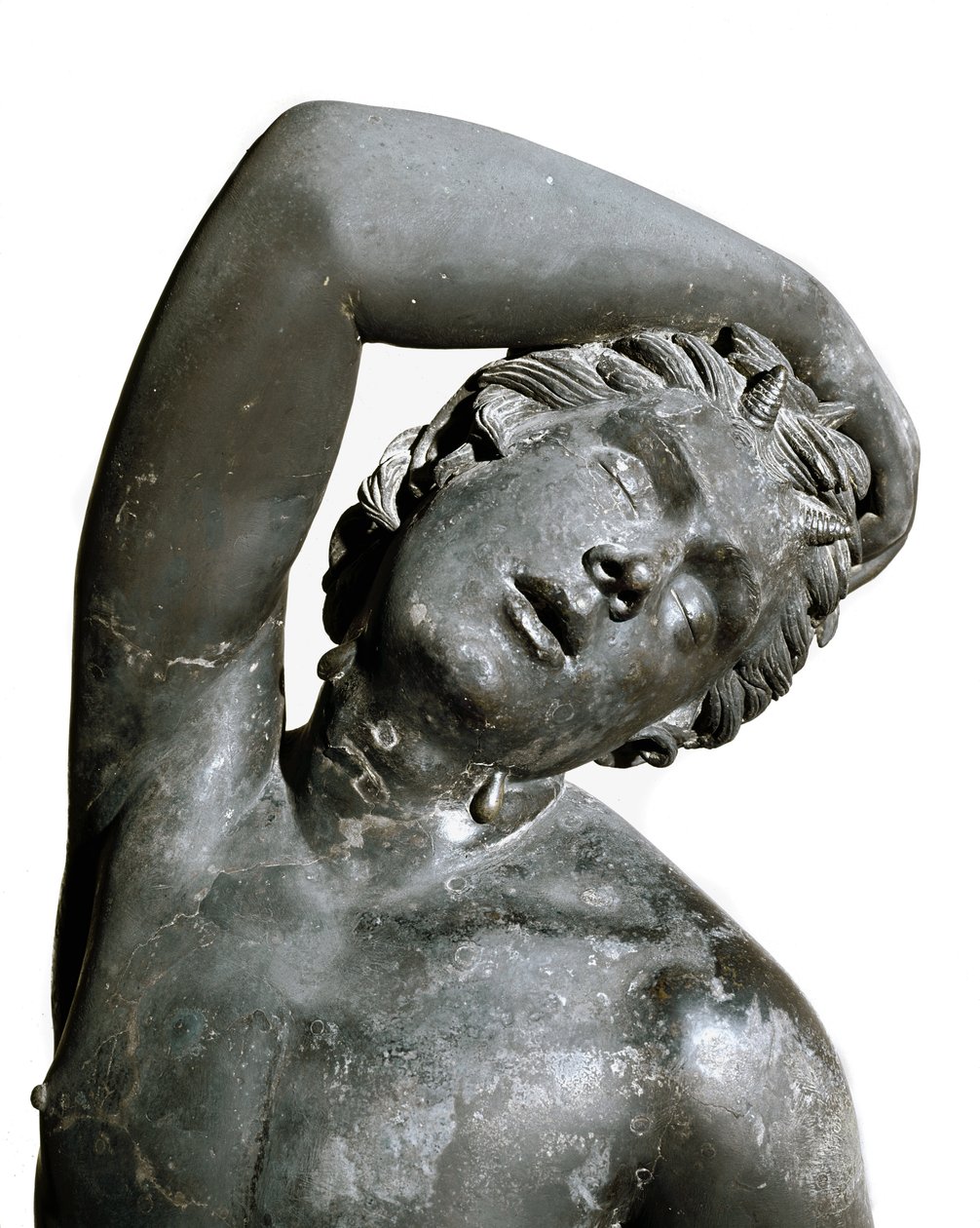 Satyr, bronz heykel by Roman