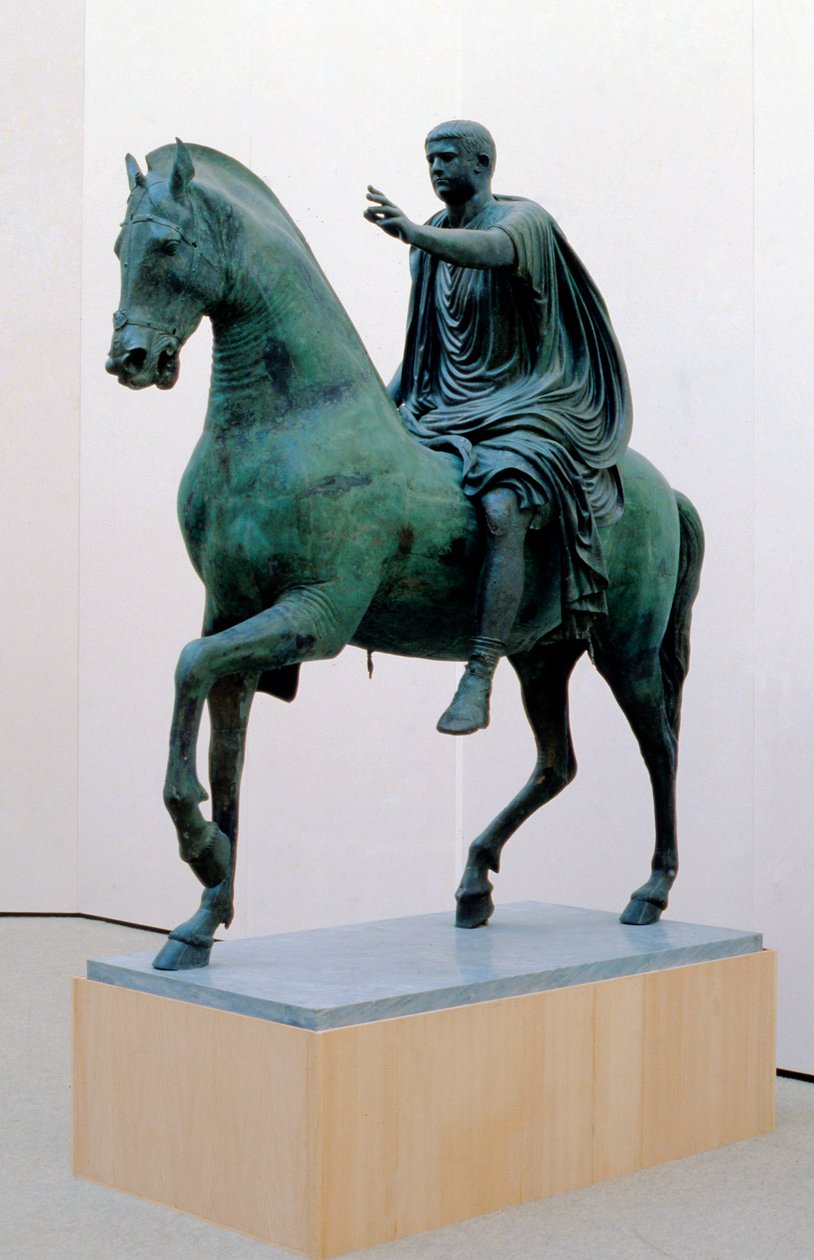 Miseno Heykeli: İmparator Nerva (bronz) by Roman