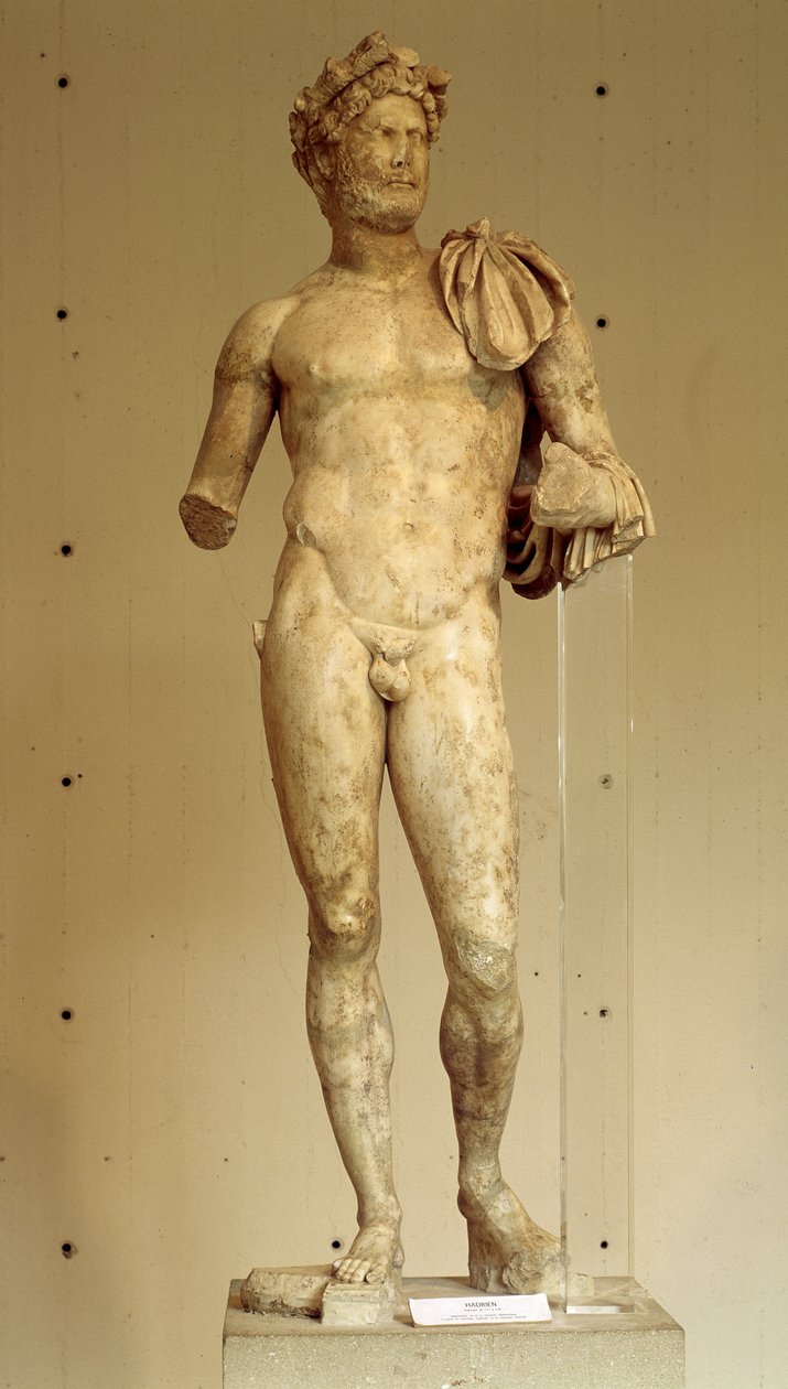 İmparator Hadrian Heykeli (Adrien) - Vaison-la-Romaine Arkeoloji Müzesi, 2. yüzyıl by Roman