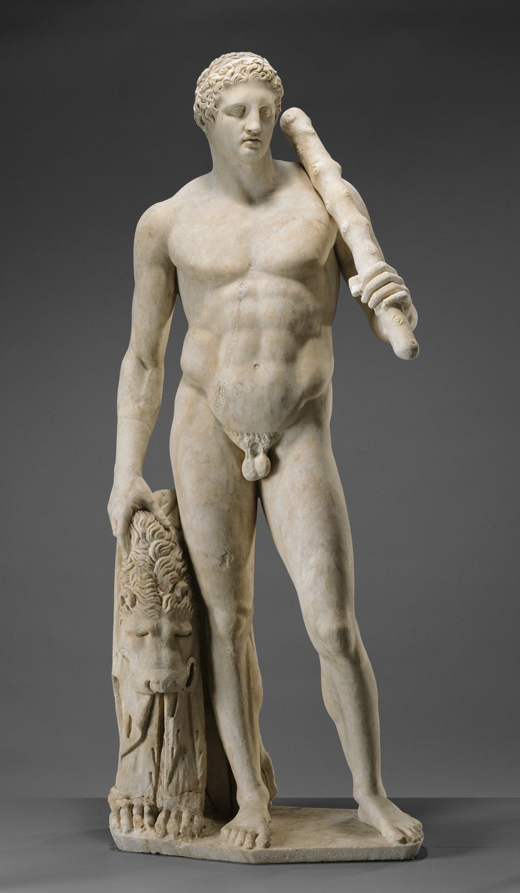 Herkül Heykeli, c.125 (mermer) by Roman