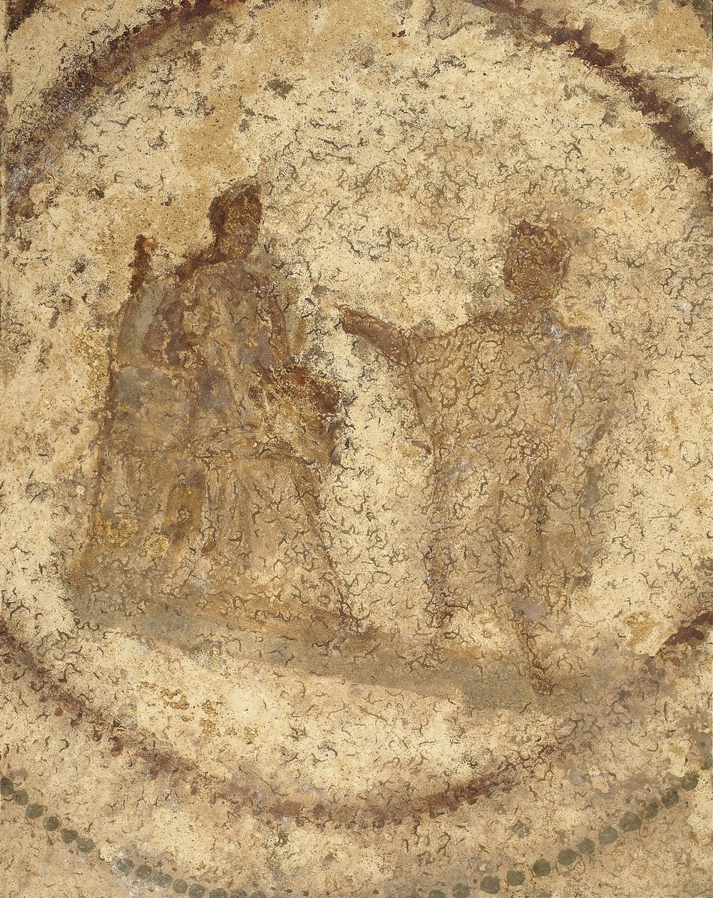 Müjde, 2. yüzyıl sonu, Roma (fresk) by Roman