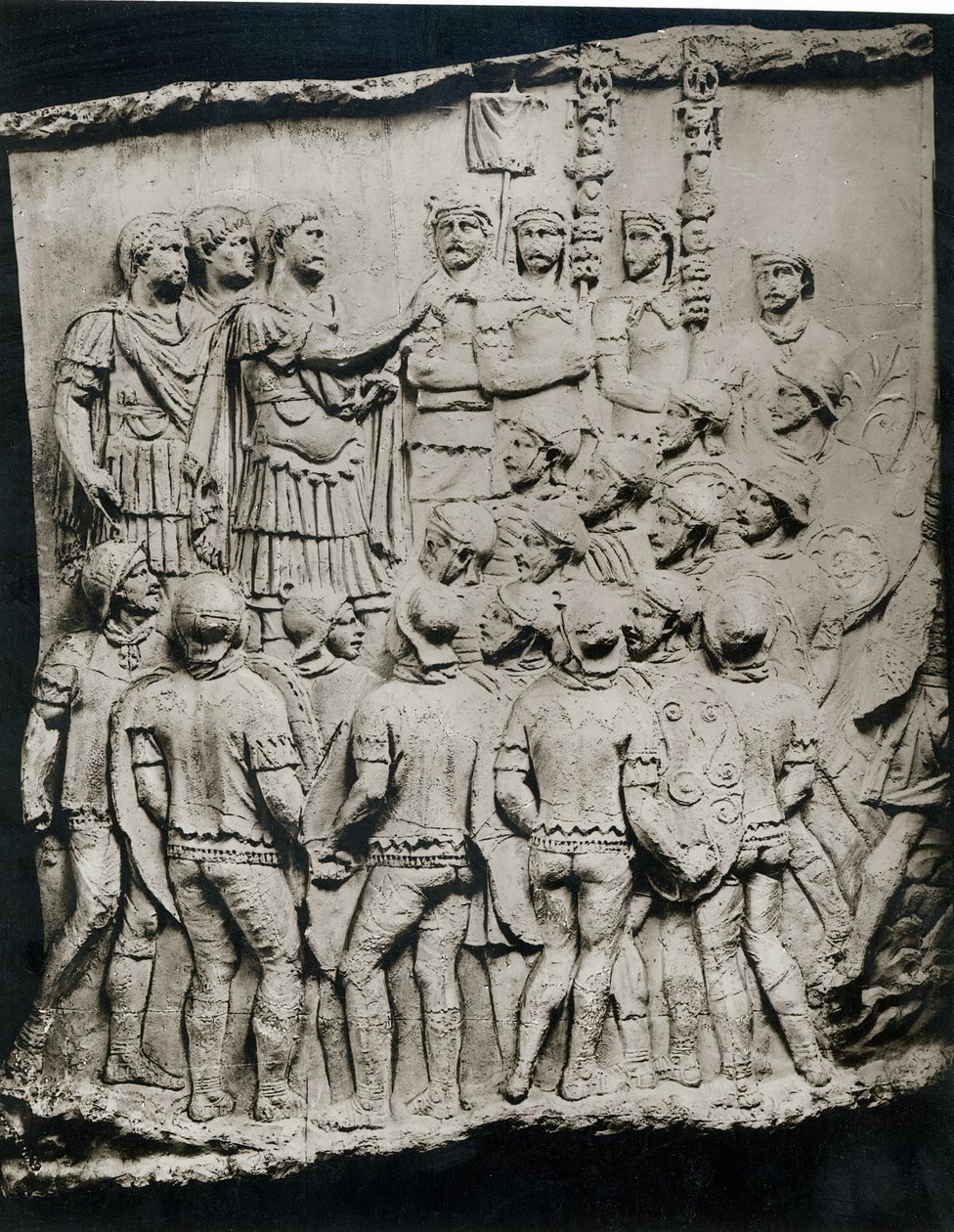 Trajan (98-117) Orduya Hitap ediyor, Trajans Column, AD 113