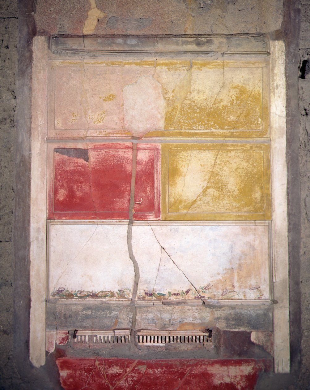 Duvar dekorasyonu, Pompei, İtalya (fresk) by Roman
