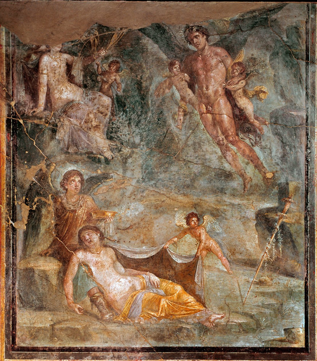 Zephyrus ve tanrıça Chloris