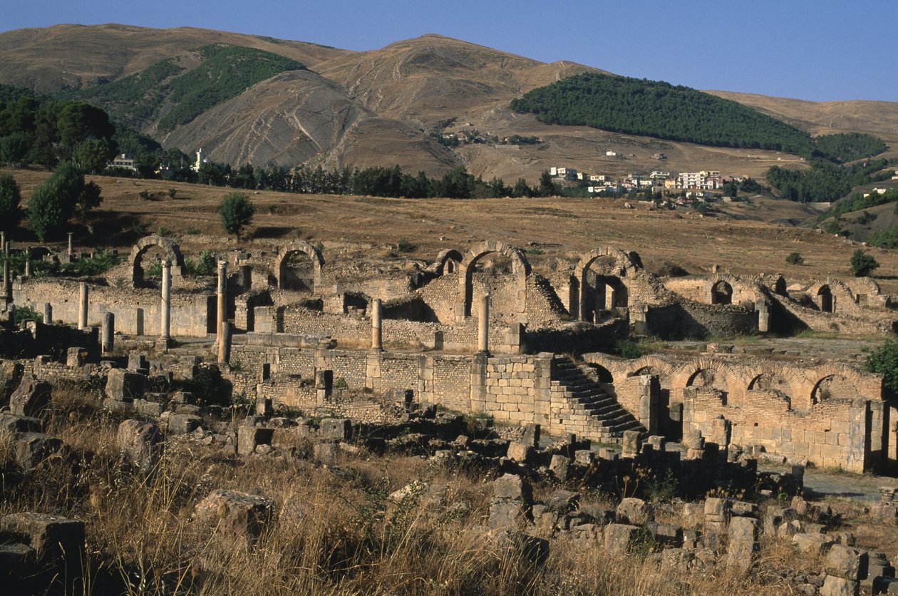 Hamamların genel görünümü, Yüksek İmparatorluk Dönemi (M.Ö.27-395) by Roman Imperial Period