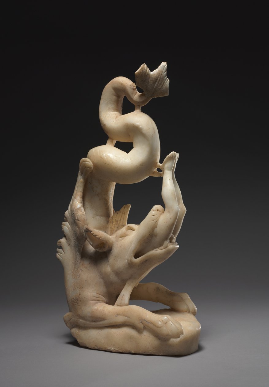 Jonah Yutuldu, 280-290 (mermer) by Roman Imperial Period