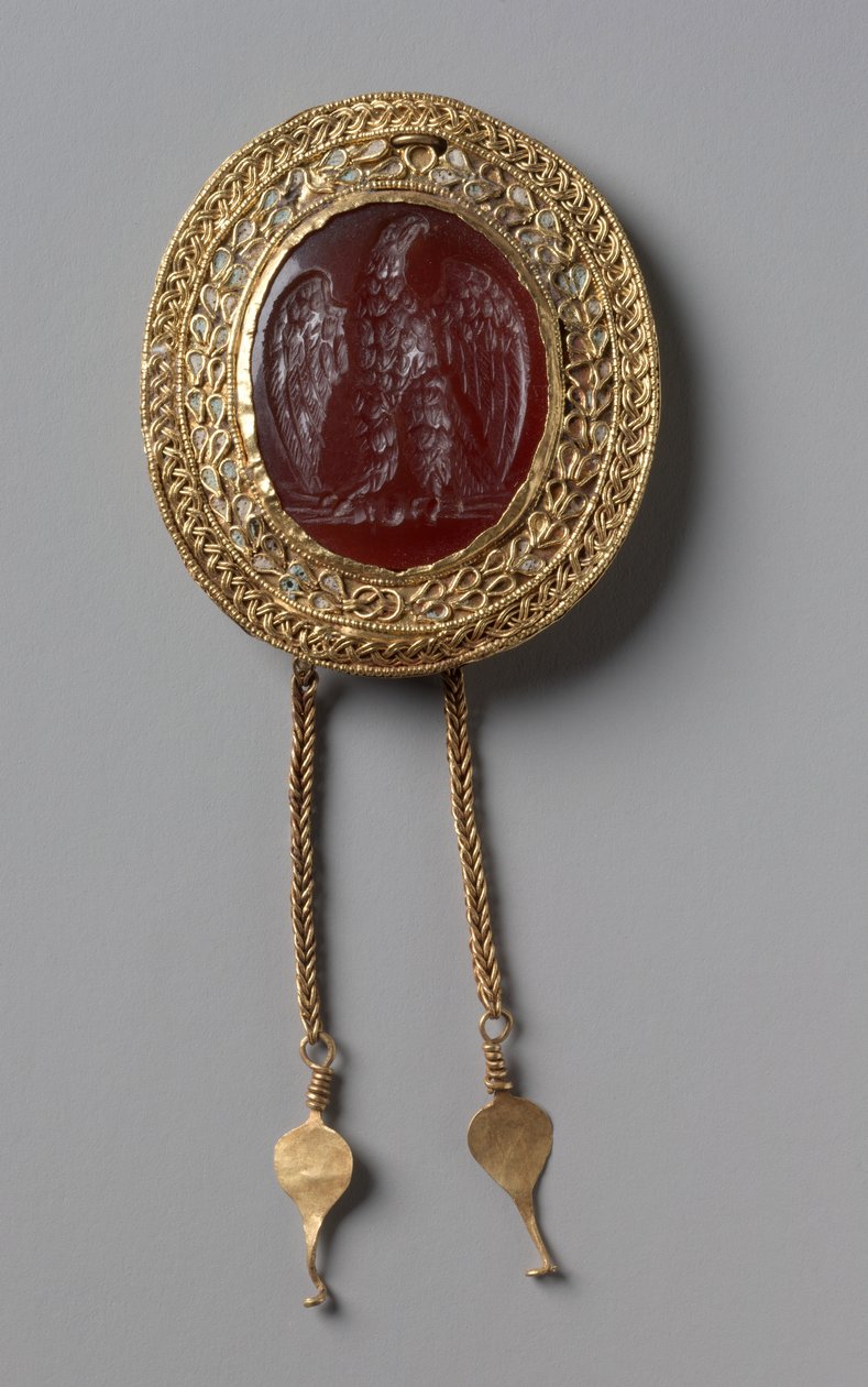 İmparatorluk Kartalı, c.1-25 (kızıl oyma) by Roman Imperial Period
