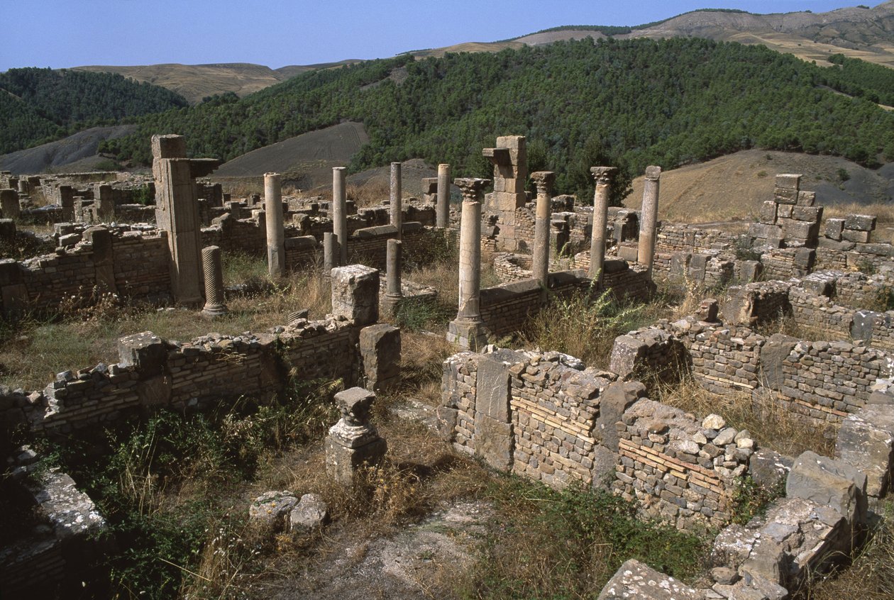 Bir konut alanından bir görünüm, Yüksek İmparatorluk Dönemi (MÖ 27-395) by Roman Imperial Period