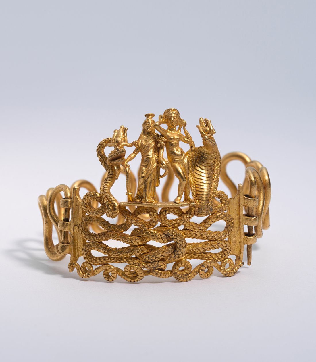 Agathodaimon, Isis-Tyche, Afrodit ve Terenouthisli Bilezik by Roman Period Egyptian