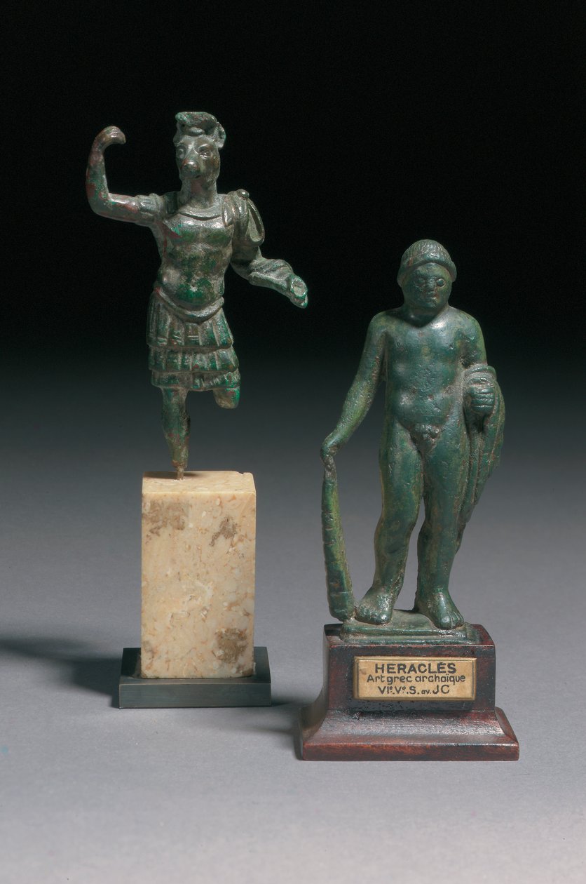 Psikopomp Hermanubis figürü, MS 2. yüzyıl dolayları by Roman Period Egyptian