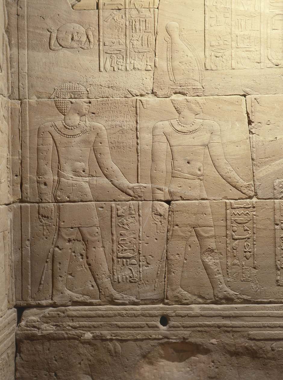 Dendur Tapınağı, yaklaşık MÖ 10 (eolian kumtaşı) by Roman Period Egyptian