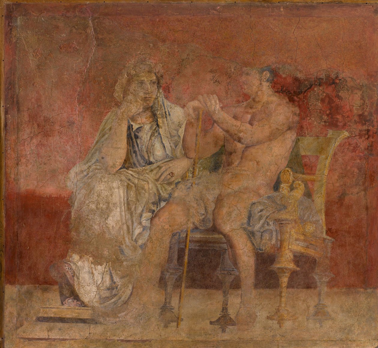 Oturan çift, MÖ 50-40 civarı. by Roman Republican Period
