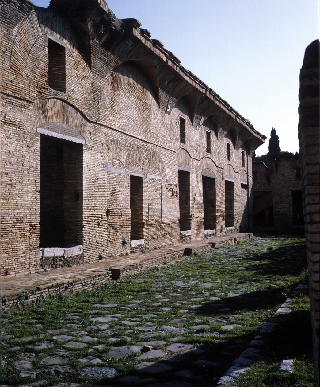 Antik Ostia: Diana Evi (Diana Evi), Via dei Balconi