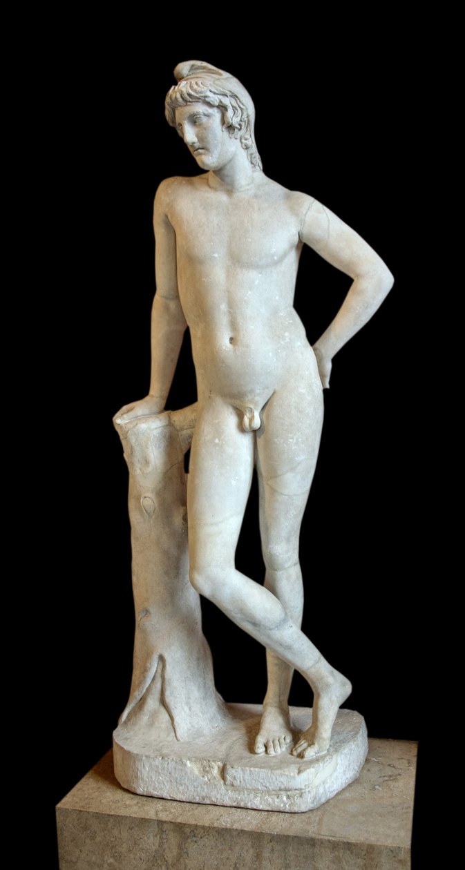 Art Grece Paris, MS 2. yüzyılın başlarında Paris de Lansdowne olarak adlandırıldı, mermer by Roman Roman