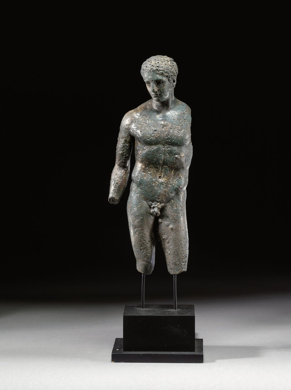 Atlet, yaklaşık MÖ 1. yüzyıl sonu - MS 1. yüzyılın başı (bronz) by Roman Roman