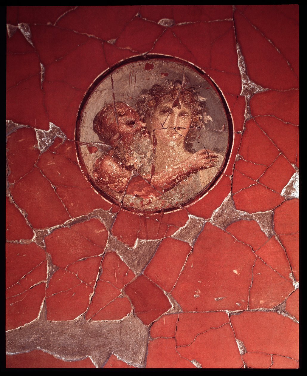 Bir satir ile Bacchus. Casa del Bicentenario