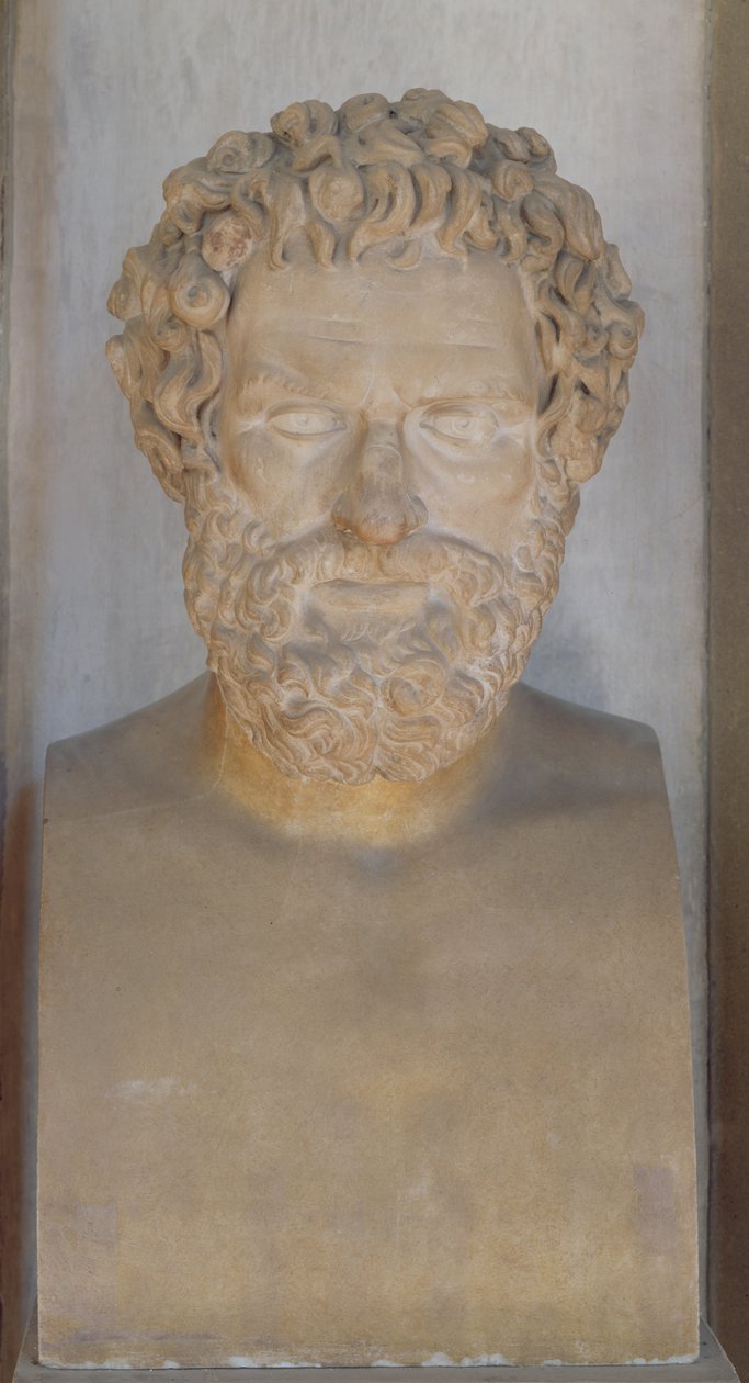Sofokles büstü (mermer) by Roman Roman