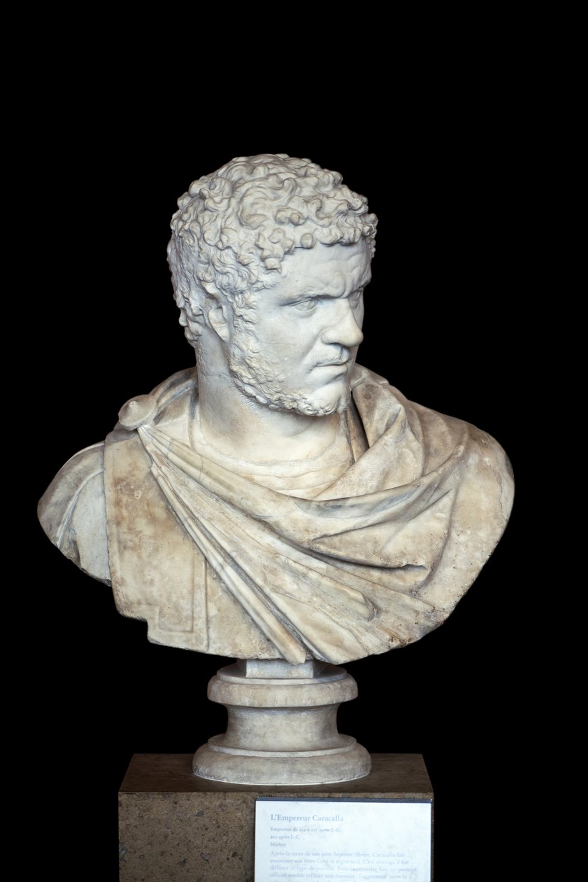 Caracalla (188 - 217 AD) mermer, Roma sanatı by Roman Roman