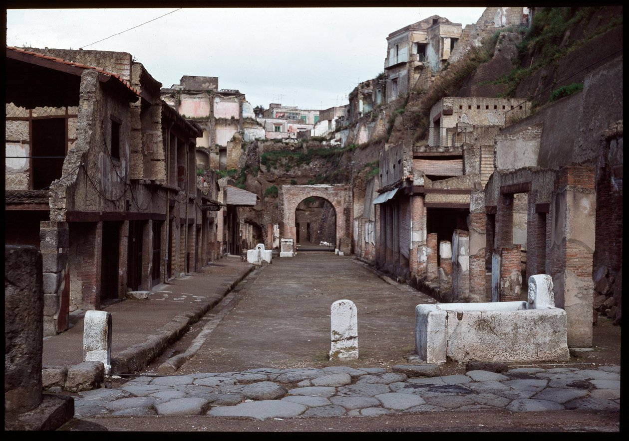 Decumanus maximus ve forum, MÖ 5. yüzyıl - MS 1. yüzyıl by Roman Roman