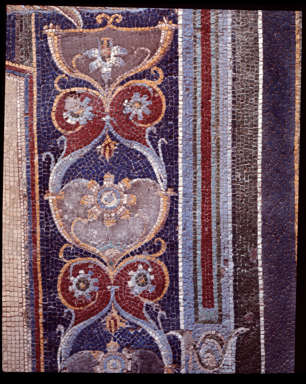 Casa di Nettuno e Anfitrite nymphaeumunun duvar mozaiklerinin detayı, MÖ 5. yüzyıl - MS 1. yüzyıl by Roman Roman