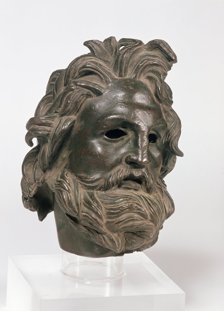 Poseidon Başkanı (bronz) by Roman Roman