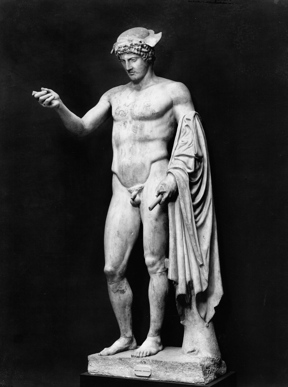 Ludovisi Koleksiyonundan Hermes Longhios by Roman Roman