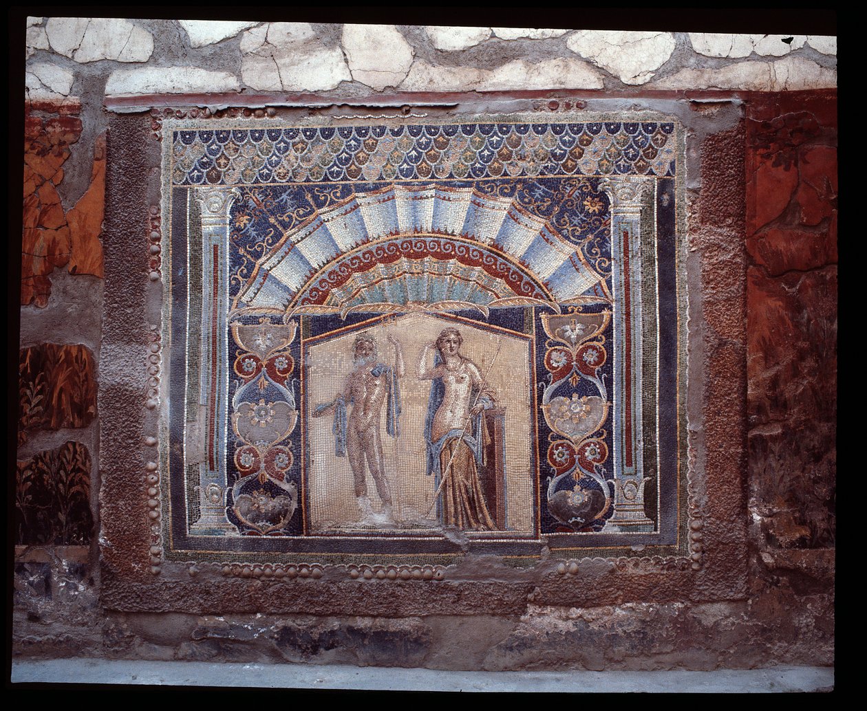 Neptün ve Amphitrite. Casa di Nettuno e Anfitrite