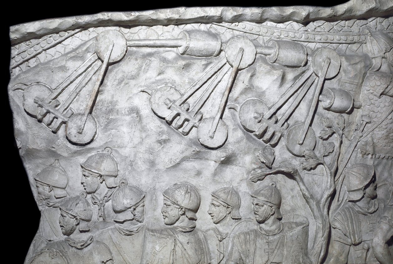 Roma Sanatı: “İkinci Savaş Sırasında Savaş Makineleri”” İmparator Trajan (53-117) döneminde Roma