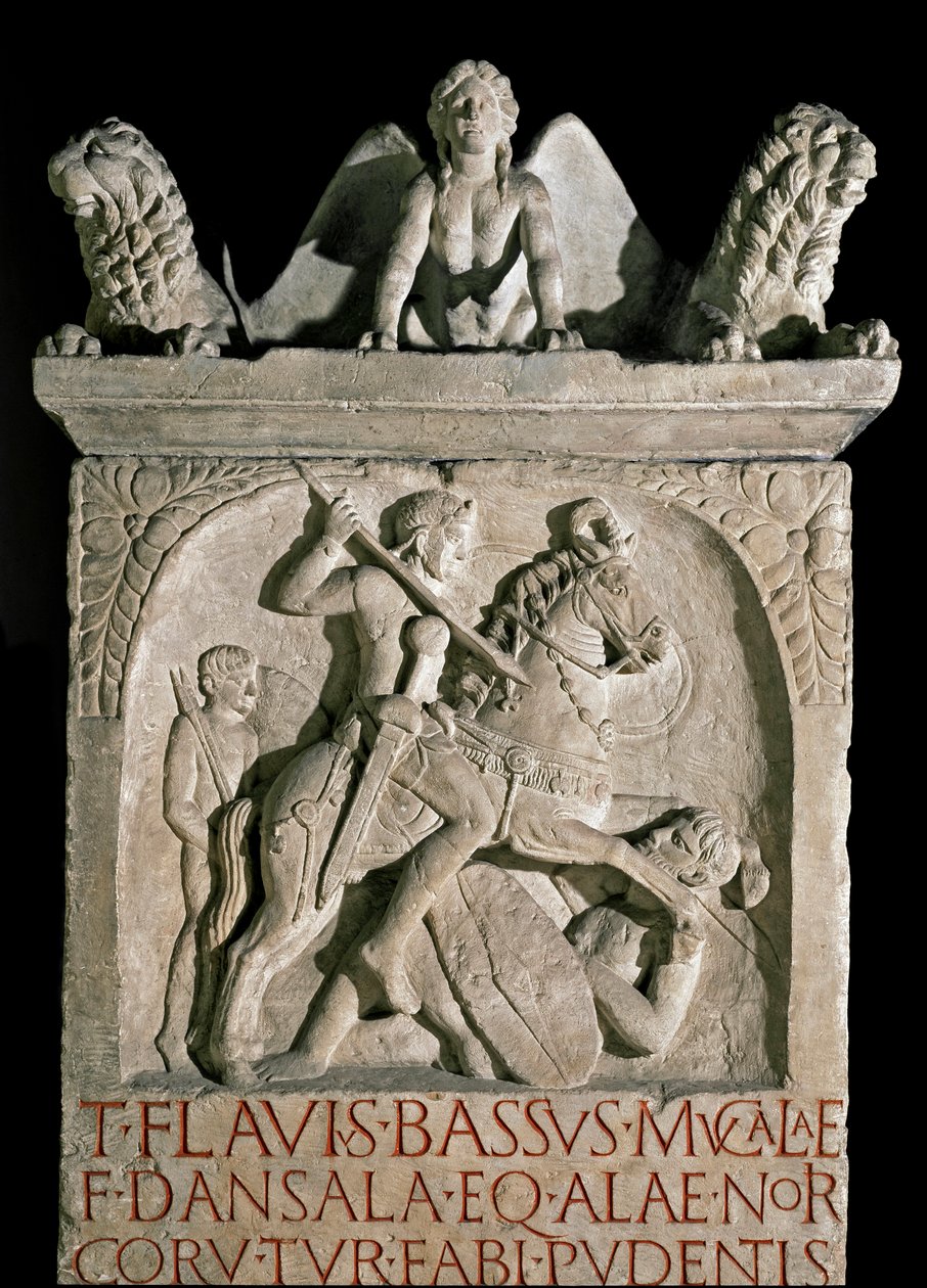 Roma sanatı: aristokrat ve Romalı politikacı Flavius Bassus Herculanus
