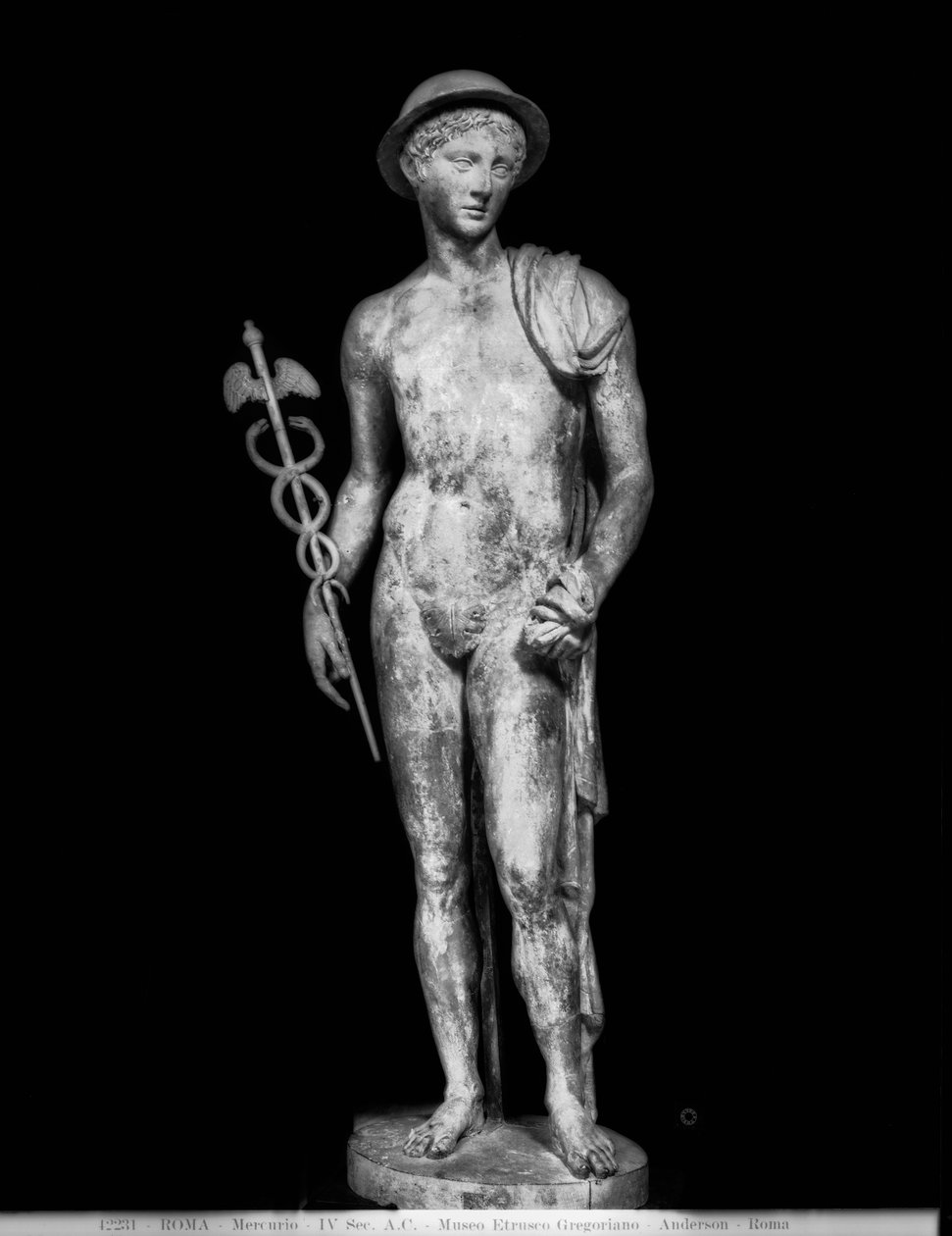 Merkür Heykeli (mermer) by Roman Roman