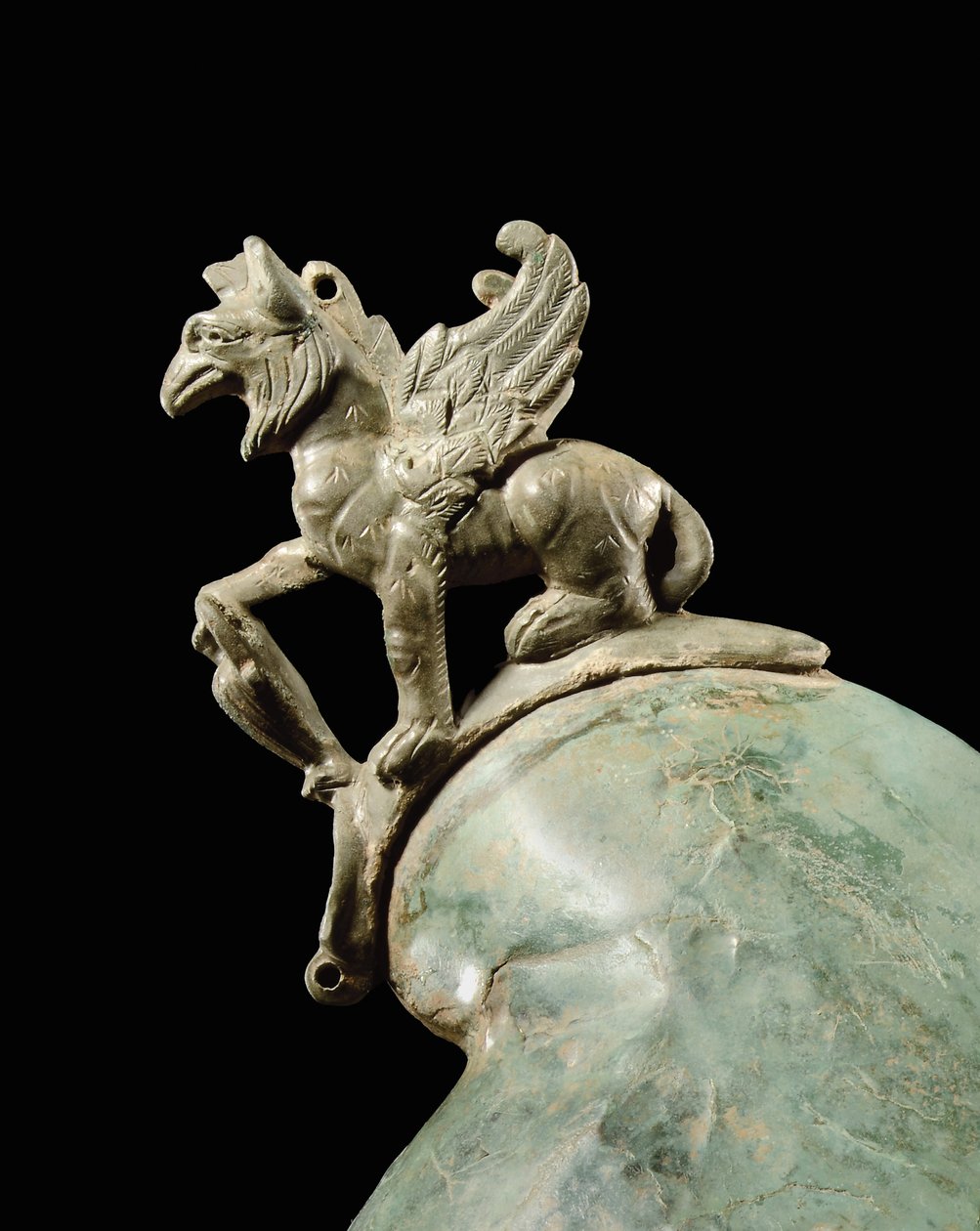 Crosby Garrett miğferi, MS 1.-2. yüzyılın sonları (bronz) (ayrıca bkz. 871728-34, 396159, 482018 & 413093-94) by Roman Roman